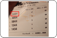 Winning Ticket Magnum 4D Special Prize - 28 October 2025